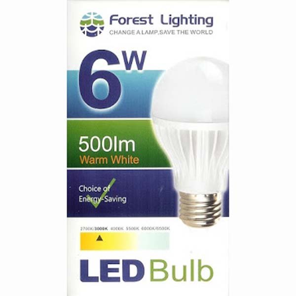 LED Bulb 6W E27