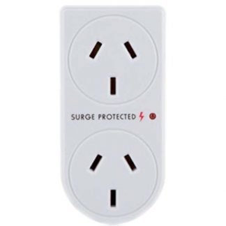 Double Adaptor with Surge Protection