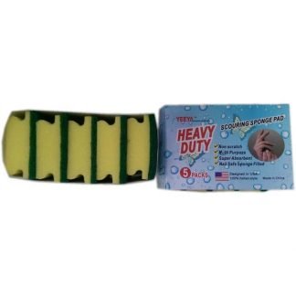 SC06 Scouring Sponge Pad Heavy Duty 5pk