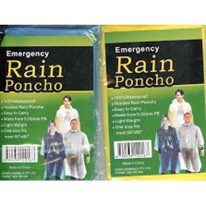 Rain Poncho (200pcs/Box)