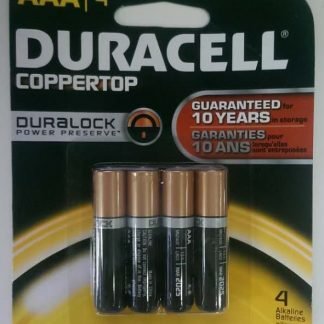 Duracell Battery AAA 4