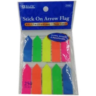 Sticky Arrow Label 250 Flags