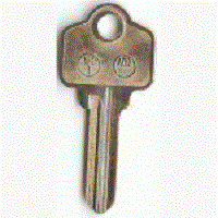 Key Blanks WC1 Silver / WC2 Silver / WC2 Color