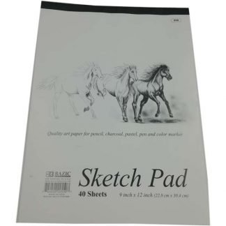 Sketch Pad 23cm x 30.5cm 40 Sheets