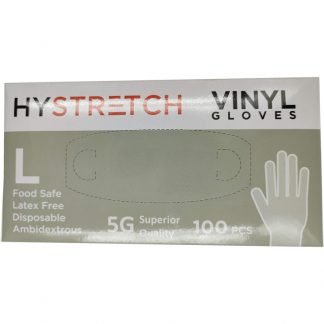 Vinyl Gloves 100pk Large