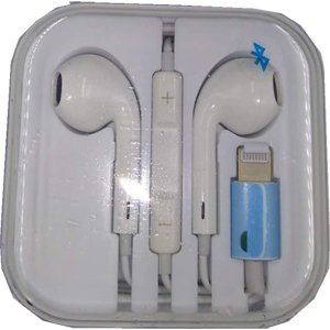 Compatible Lightning Earphone for iPhone via Bluetooth