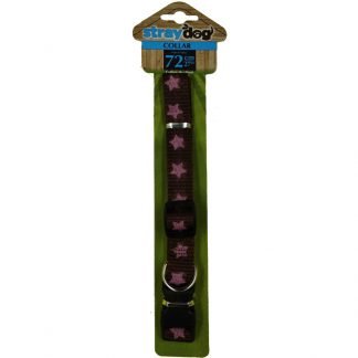 Dog Collar With Print / 72cm (Assorted Colours) Adjustable