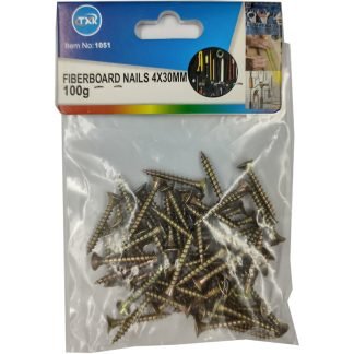 Fiberboard Nails Screw 4*30MM 100G