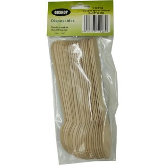 Wooden Spoon 160mm*20pcs (100 bags/Box)