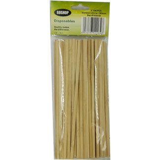 Bamboo Stirrer 180mm*100pcs (100 bags/Box)